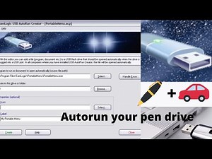 How to make your pen drive autorun