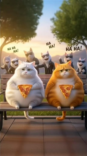 From Chubby to Fit: The Ultimate Cat Revenge Story You#catanimation #animation #glowup #weightloss