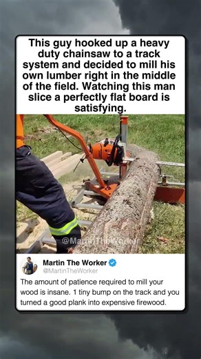 THIS GUY MAKES MILLING LUMBER LOOK EASY