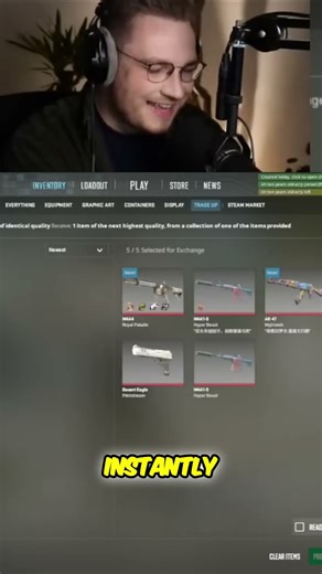 Trade-Up Prep: Avoid Misclicks in CS2 #shorts