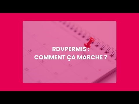 RdvPermis : comment ça marche ?
