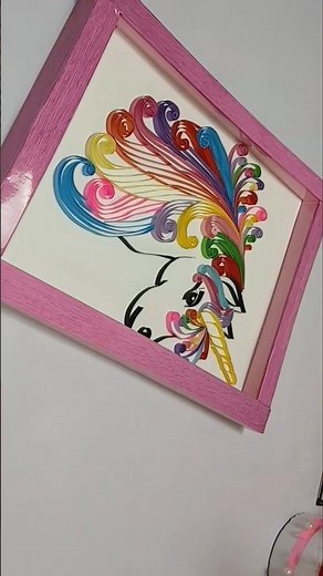 Diy Quilling art #artwithmiku #diy #artandcraft #youtubeshorts #handmade