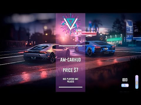 Script FiveM / CAR HUD / AMS Design