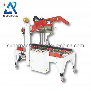 [Hot Item] Automatic Flaps Folding Carton Sealing Machine, Case Box Tape Sealer