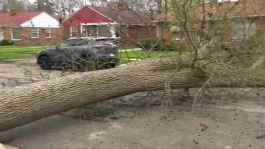 Strong winds damage homes in Riverwest