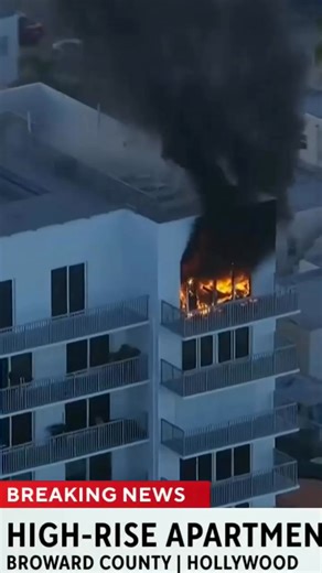 High rise apartment fire Firefighters responded swiftly to a fire at the Edgewater Beach Towers, a 12-story high-rise on Hollywood Beach, located at 400 N. Surf Road. The blaze erupted Tuesday evening in a top-floor apartment of the building, which was constructed in 1970 along the popular Hollywood Beach Broadwalk. Video footage captured flames coming from the unit, but crews quickly extinguished the fire within minutes. Hollywood Fire Rescue confirmed that the resident of the affected apartmen
