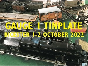 Gauge 1 Tinplate at the Gauge 1 Model Railway Association's 75th Anniversary event 2022.