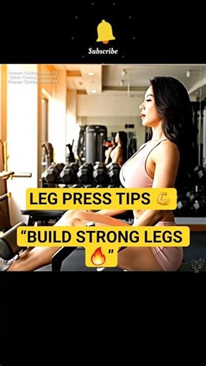 Leg Press Exercise Guide 💪 Girl Gym Workout Tips #Shorts”