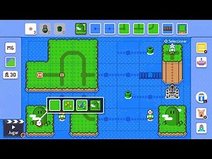 SUPER MARIO MAKER 2 / Inicio y tutorial del Editor de mundos de Nintendo Switch | Mundo 18