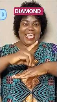 How to sign diamond #signlanguage #asl #learnsignlanguage