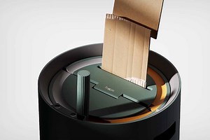 Toogle : cette poubelle de compost broie les déchets et le carton pour le transformer en engrais