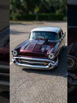 "Vintage Soul Meets Modern Muscle!" 1957 Chevy Bel Air Restomod #chevybelair #1957belair #1957chevy