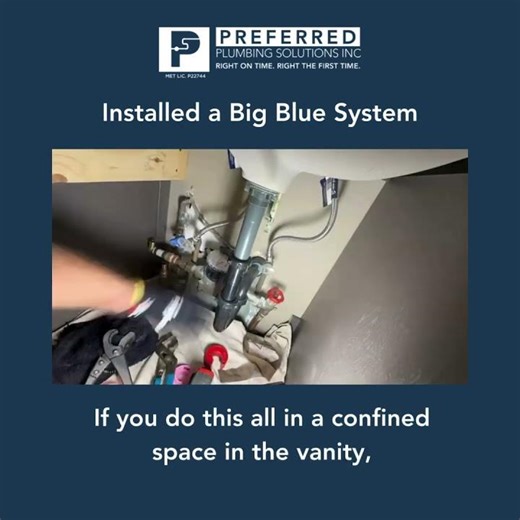 Installing a Big Blue System for a Client in a hard-to-reach area!