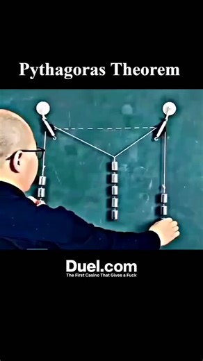 explaining on Instagram: "The theorem of Pythagoras, also known as the Pythagorean theorem, is a fundamental concept in geometry that describes the relationship between the lengths of the sides of a right-angled triangle. ..The theorem states that the square of the hypotenuse (the longest side) is equal to the sum of the squares of the other two sides. Mathematically, this is expressed as a² + b² = c², where a and b are the lengths of the two shorter sides, and c is the length of the hypotenuse 