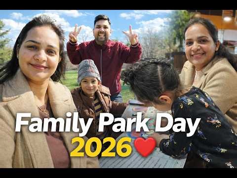 Family day at the park 2026