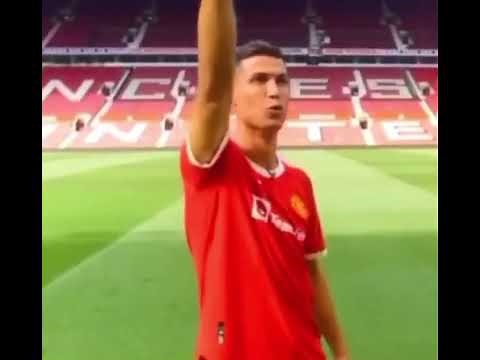 Cristiano Ronaldo first SIU at Man United 👑