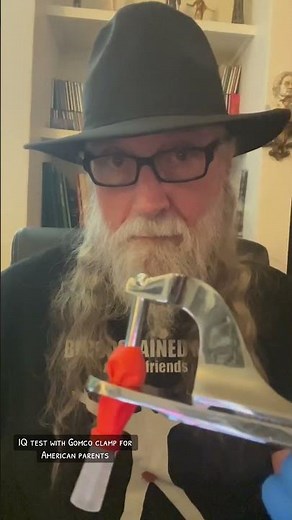 IQ test for American parents with Gomco clamp ￼