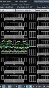 15 Storey Building Design autocad 2025