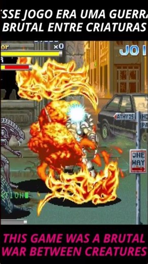 Um dos melhores jogos dos arcades, pancadaria de primeira qualidade Game: Alien versus Predator