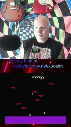 Atari 2600 gameplay clip