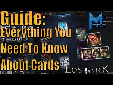 Lost Ark - Ultimate Card Guide! Must Know Endgame System!