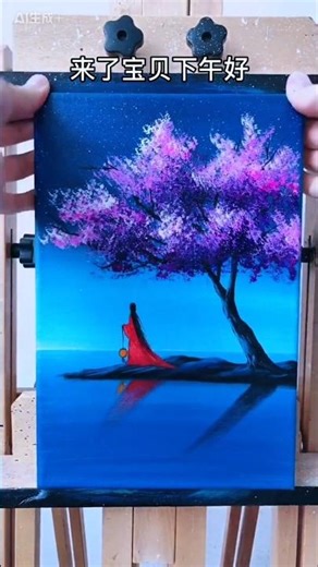 “From a Simple Idea to a Stunning Painting | Complete Art Process”