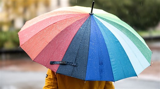Celebrating staying dry on National Umbrella Day