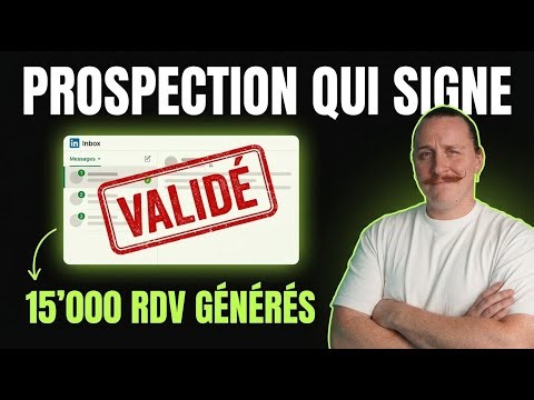 Le système de prospection LinkedIn qui génère +20 RDV/mois