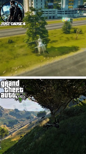 Which game is realistic gta 5 vs just cause 4
