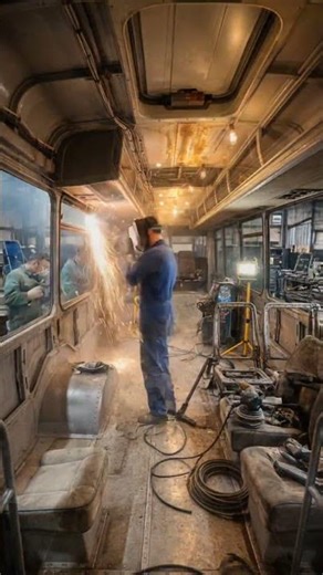Abandoned Rusty Bus Restored to Perfection 🚍✨ | Cinematic Restoration Timelapse