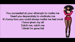 9.9K views · 199 reactions | Nicki Minaj - Catch Me (Lyrics) | 혼홡홚홭 홈홪홨홞환 ₇₄ | Facebook