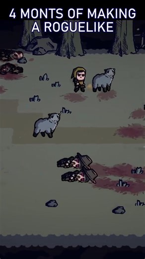 4 MONTHS Of Developing My Roguelike Game #indiedev #indiegame #gamedev #devlog #roguelike #unity