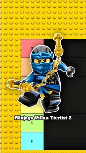 Ninjago Villain Tier List 2
