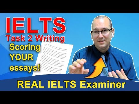 IELTS Writing Task 1 and Task 2 Marking by Real Examiners