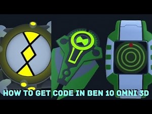 How To Get Code In Ben 10 Omni 3D Protype Omnitrix Part:1|Omni-Watch-3D|Gameplay#1