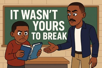 Classroom Management Scenario : It Wasn’t Yours to Break