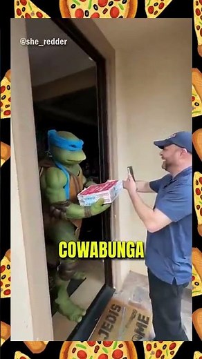 The Best Pizza Delivery Prank Ever 🍕 #happypizzaday 😝 #funny #prankidea