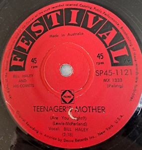 Bill Haley And His Comets - Teenager's Mother / Rip It Up