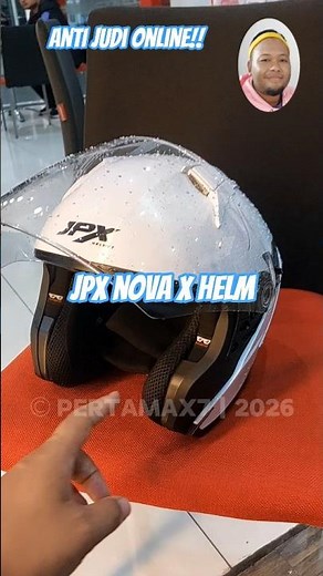 Helm Open Face JPX Nova X Support Kacamata #pertamax7 #jpxhelmet #jpxnovax #jpx #openface #helm