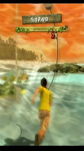 Swimming with Sharks | Survivor Wii #shorts