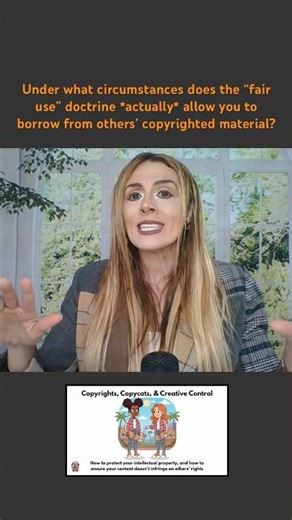 When does the fair use doctrine actually allow you to use others’ copyright material? #fairuse