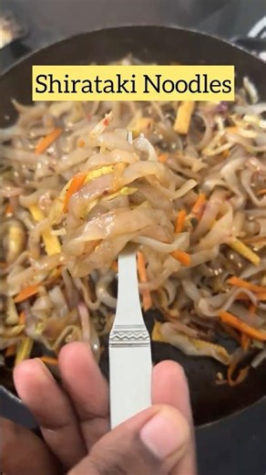 Low-Calorie Shirataki noodles🥢🔥 #DuskyMuggleFlavours