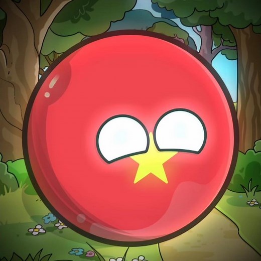 Countryballs VIETNAM (Normal VS WAR) #geography #history #countryballs #vietnam