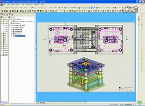 imold 出图 模具设计 （SolidWorks2006）
