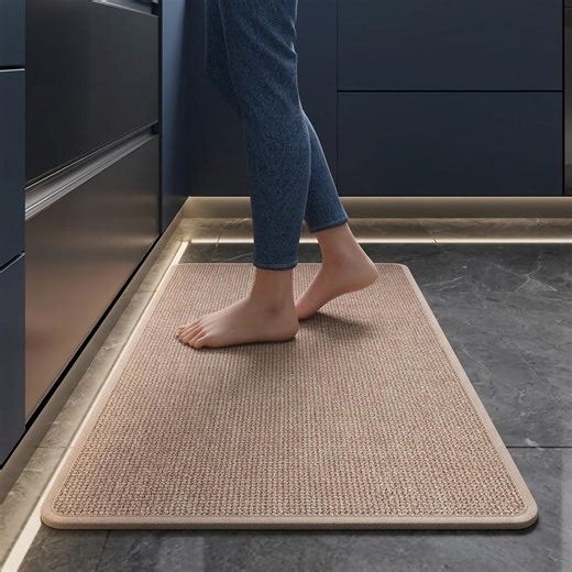 Washable Imitation Linen Braided Kitchen Runner Rug, Non-slip Soft Floor Mat Sink Runner Kitchen Mat Kitchen Rugs - Etsy