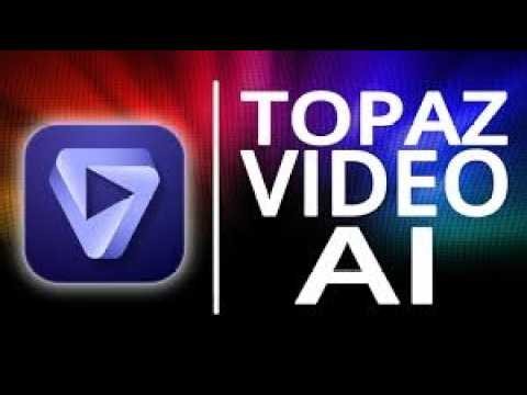 how to install TOPAZ VIDEO AI - full tutorial