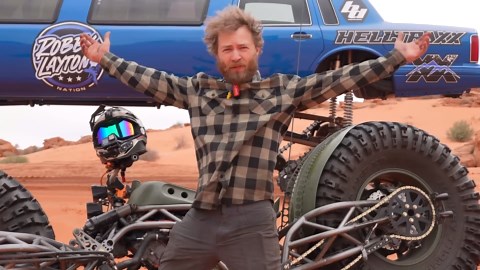 Monster Chopper Full Send in the Sand Dunes!