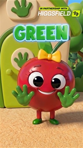 Mix GREEN color and open the secret door #kids