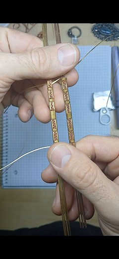 Let's add a braid to a wire wrap ring band! In this tutorial I show you how to weave a wire braid(made in a previous video) to a ring band for a wire wrap ring. #wireartjewelry #tutorial #jewelry #wirewrapjewelry | Charles Fultz