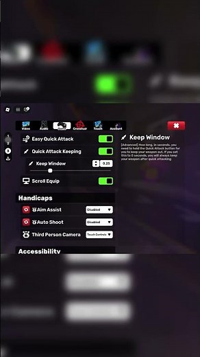 Here Are My Settings 👀🔥 | Rivals Roblox